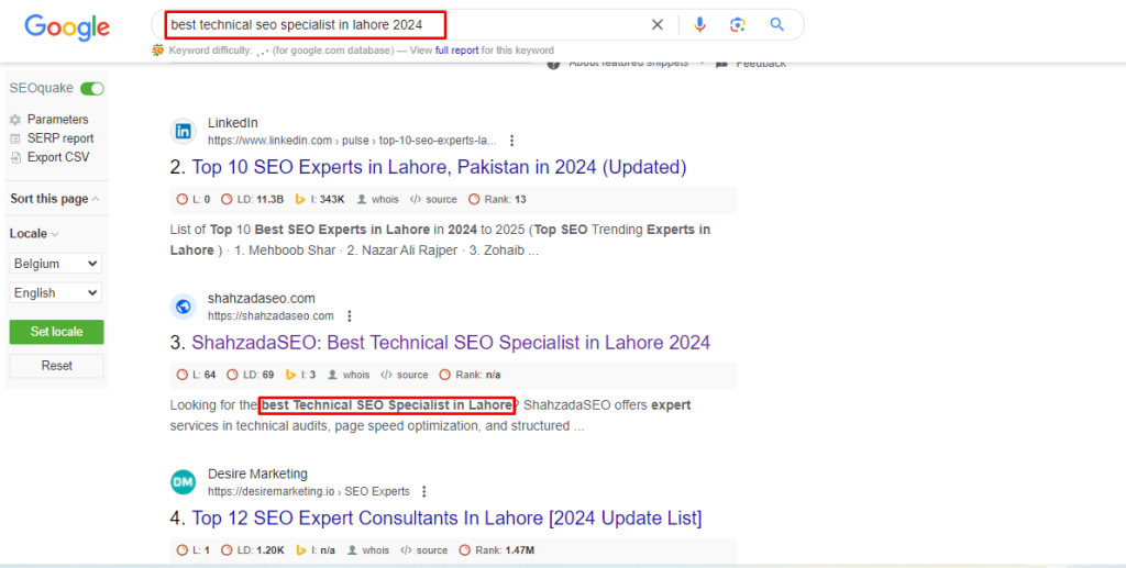 Include Relevant Keywords